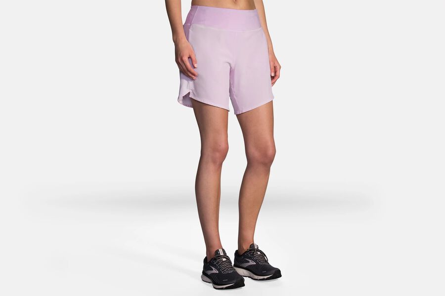 Brooks Women's Chaser 7" Bottoms Orchid Haze ( TQHFV4916 )